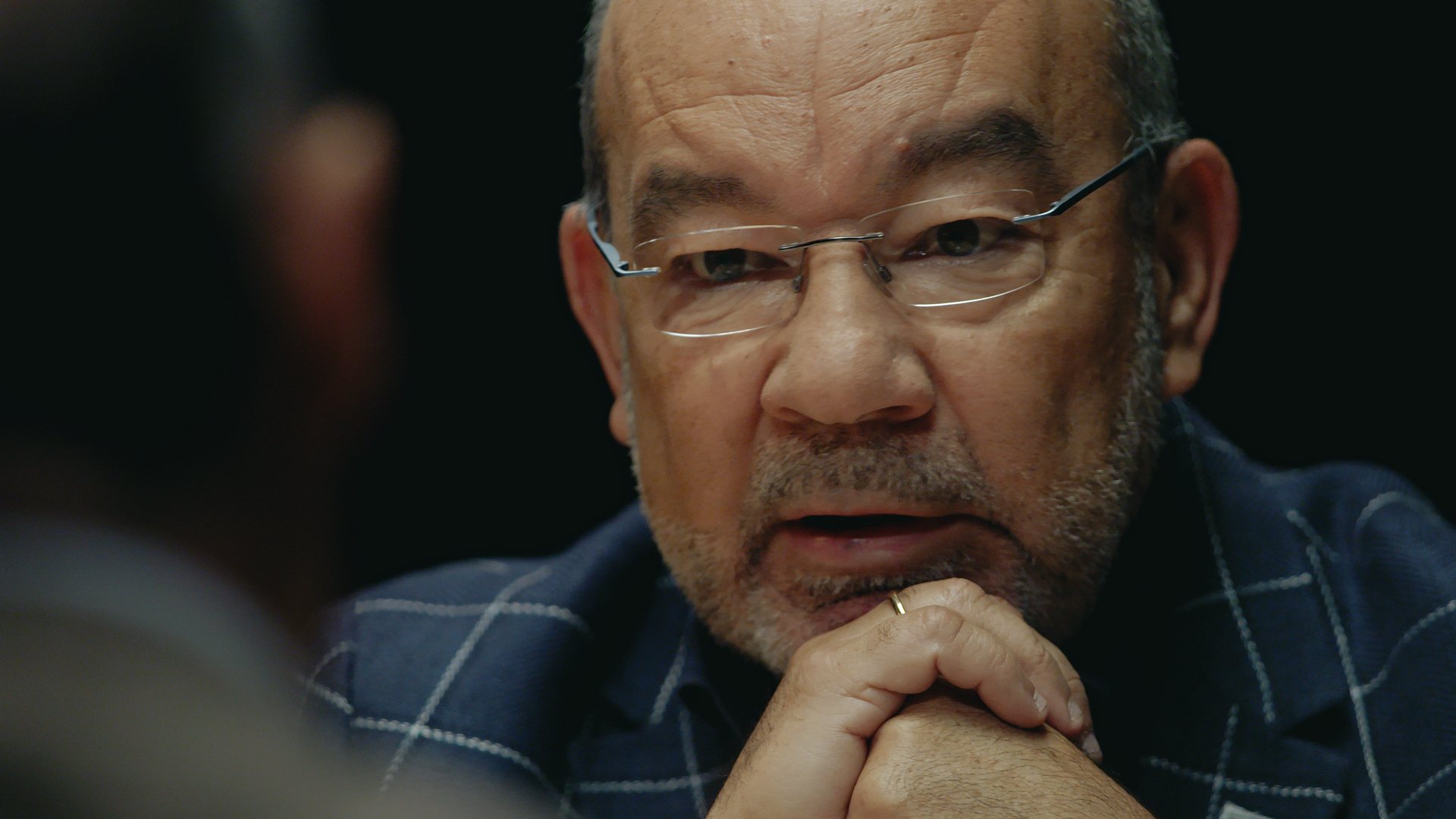 Primer plano de Ángel Expósito